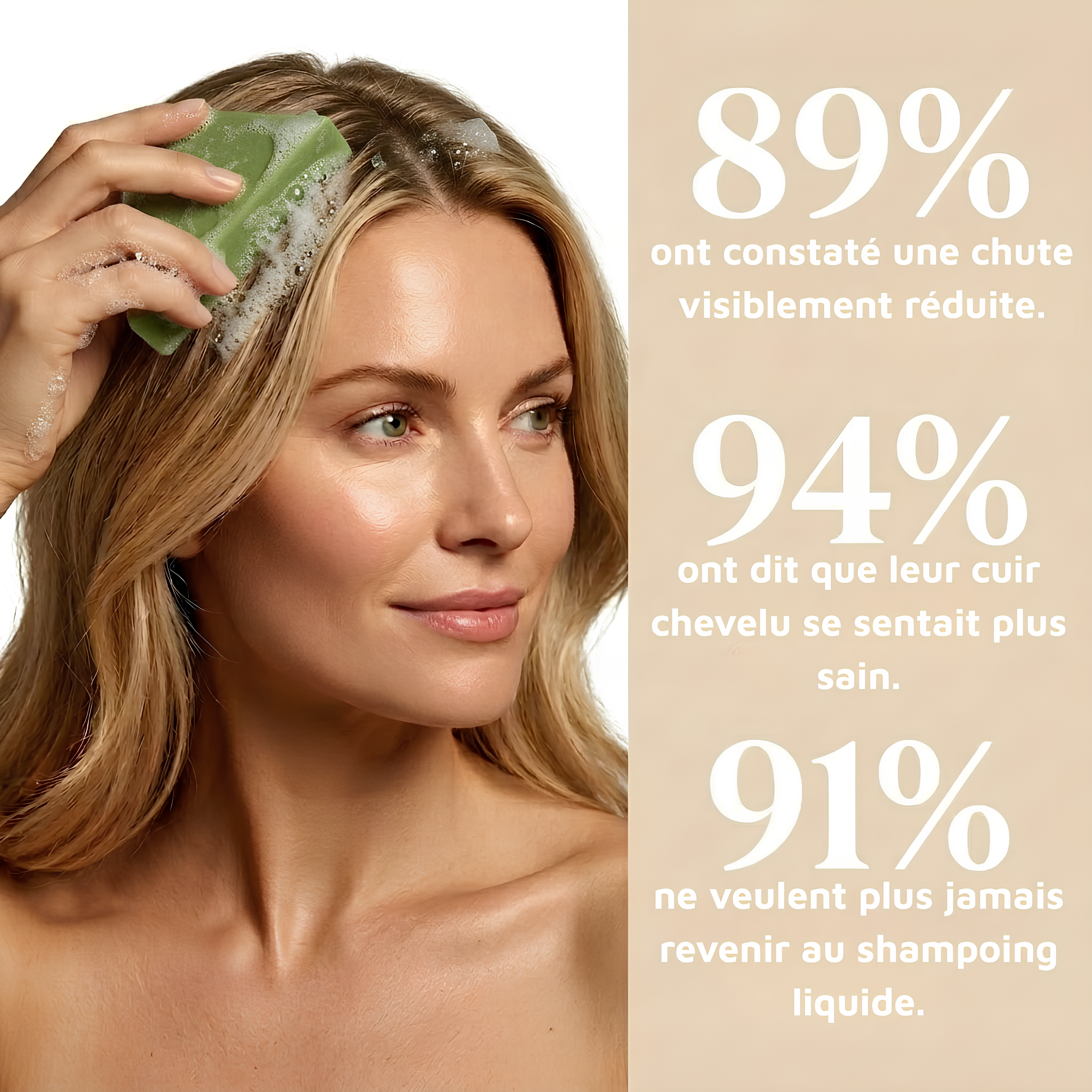 Savon capillaire coréen