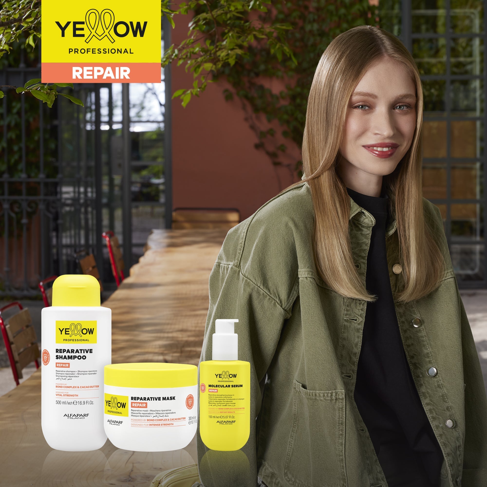 Yellow Reparative Mask